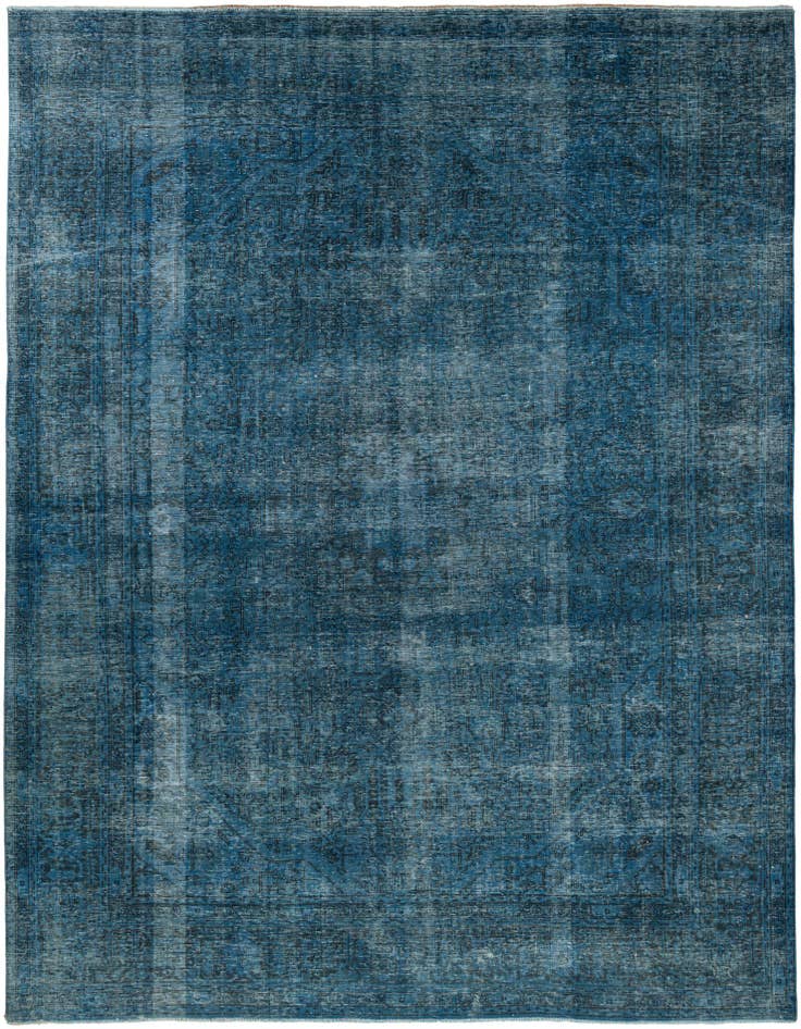 Detail image of 9' 7 x 12' 9 Hand Knotted Ultra Vintage Persian Wool Rug