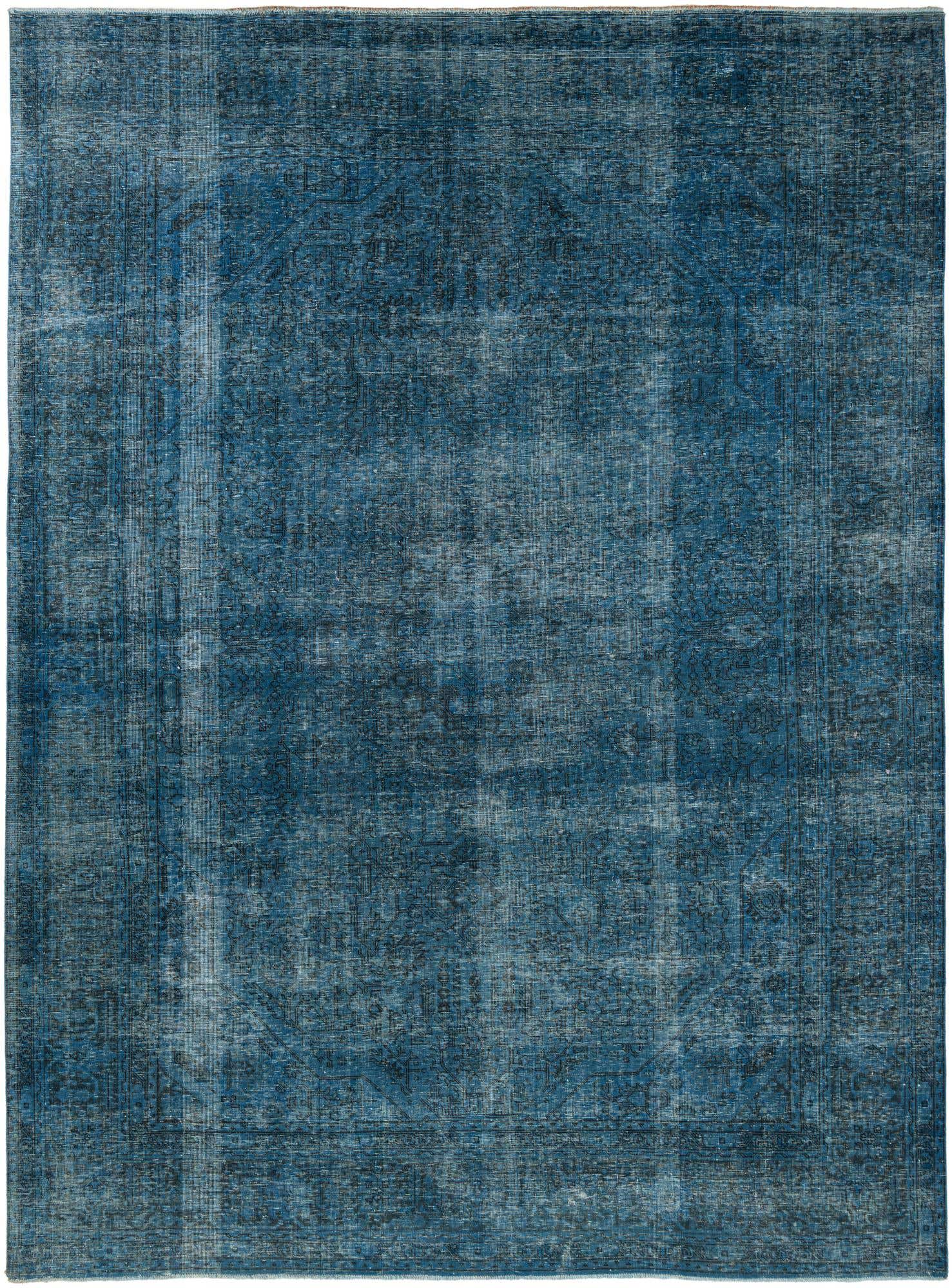 9' 7 x 12' 9 Hand Knotted Ultra Vintage Persian Wool Rug