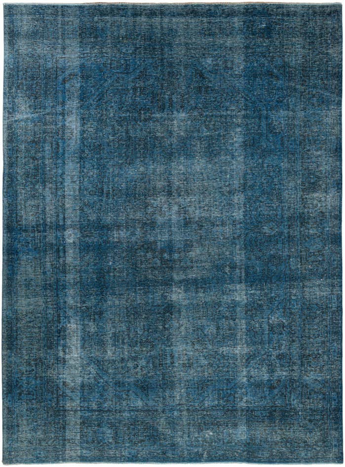 Detail image of 9' 7 x 12' 9 Hand Knotted Ultra Vintage Persian Wool Rug