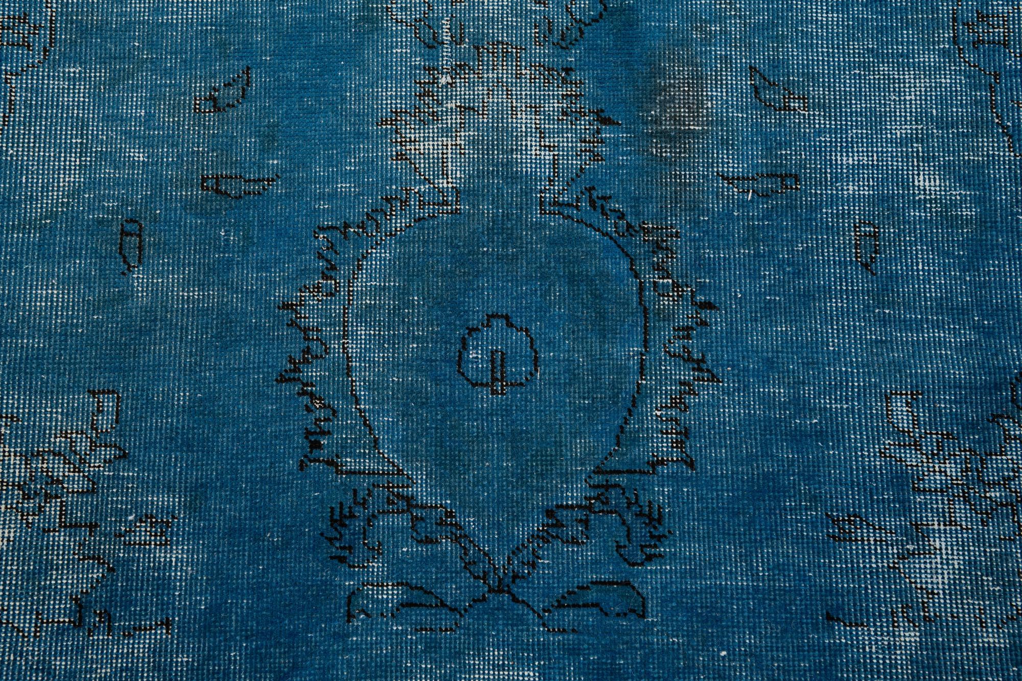 9' 8 x 12' 1 Hand Knotted Ultra Vintage Persian Wool Rug