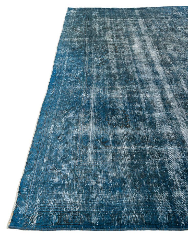 Detail image of 9' 7 x 12' 6  Hand Knotted Ultra Vintage Persian Wool Rug