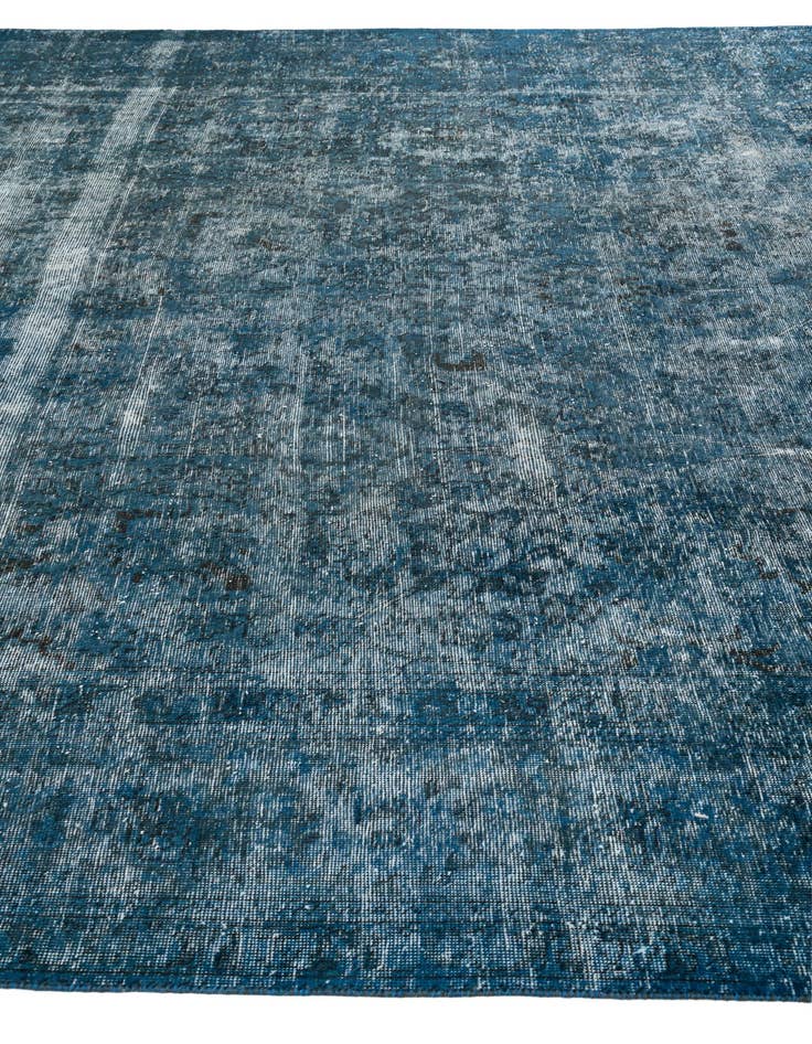 Detail image of 9' 7 x 12' 6  Hand Knotted Ultra Vintage Persian Wool Rug