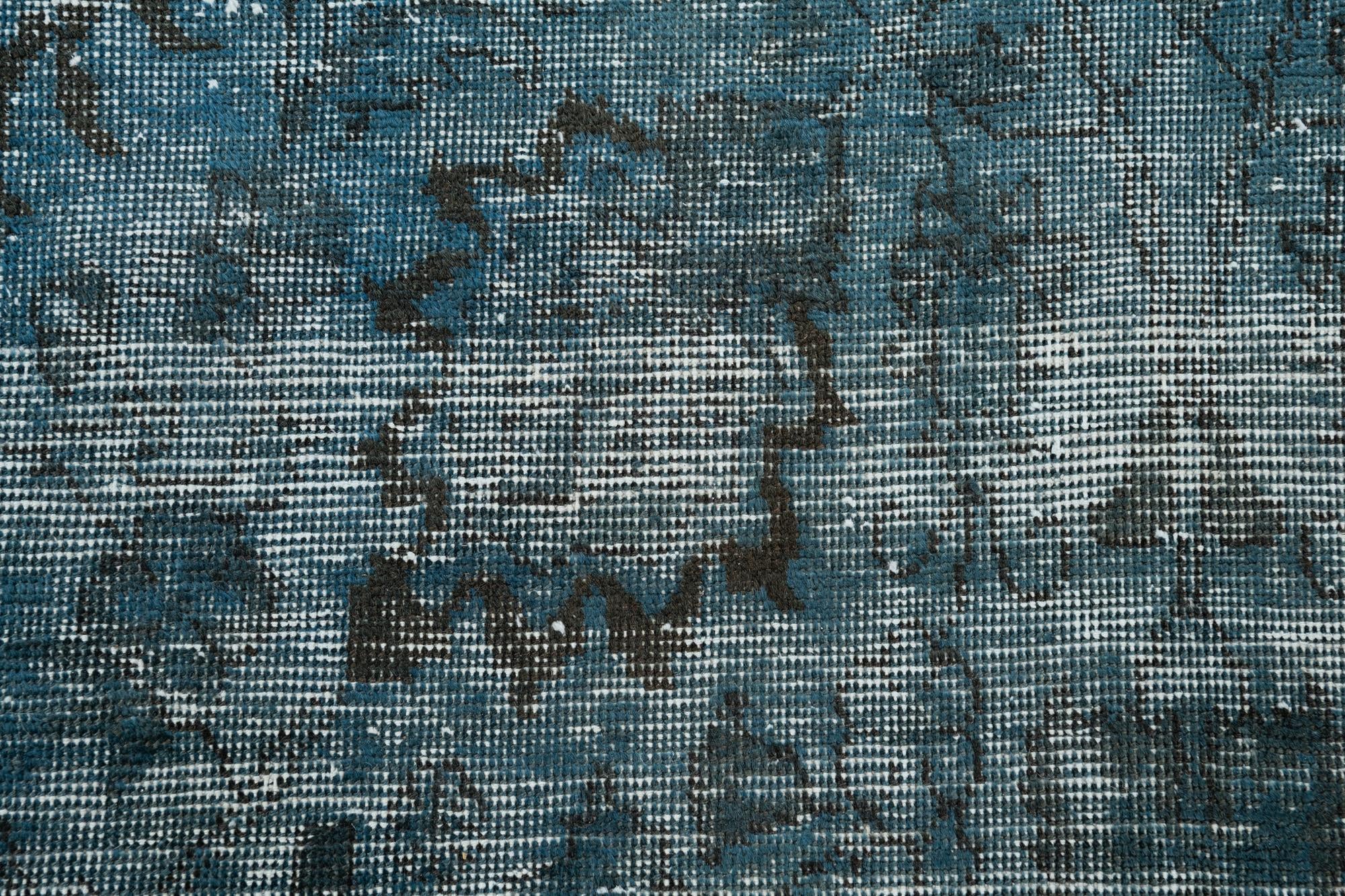 9' 7 x 12' 6 Hand Knotted Ultra Vintage Persian Wool Rug