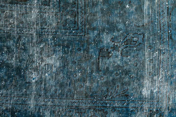 9' 7 x 12' 6 Hand Knotted Ultra Vintage Persian Wool Rug