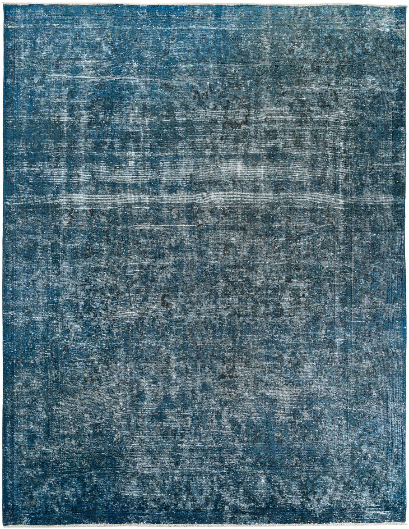 9' 7 x 12' 6 Hand Knotted Ultra Vintage Persian Wool Rug