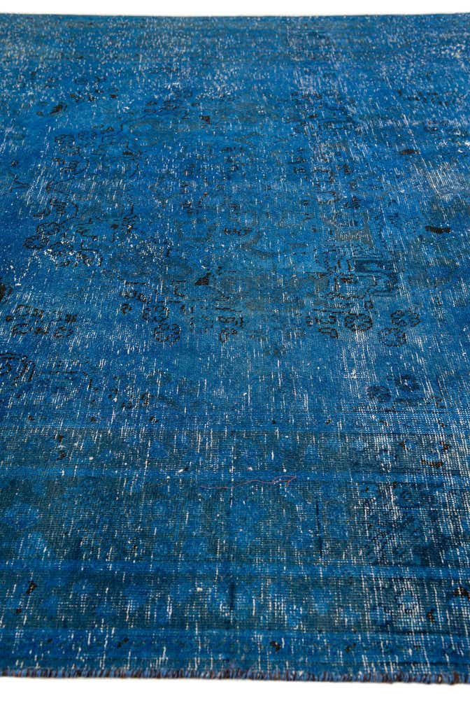 6' 2 x 9' 5 Hand Knotted Ultra Vintage Persian Wool Rug