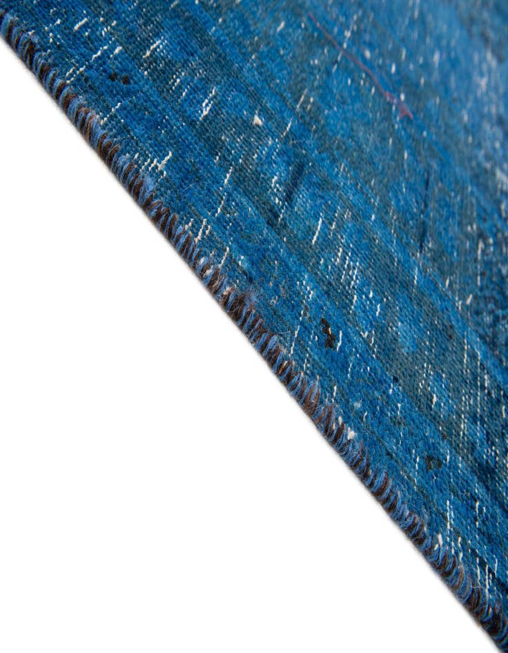 Detail image of 6' 2 x 9' 5  Hand Knotted Ultra Vintage Persian Wool Rug