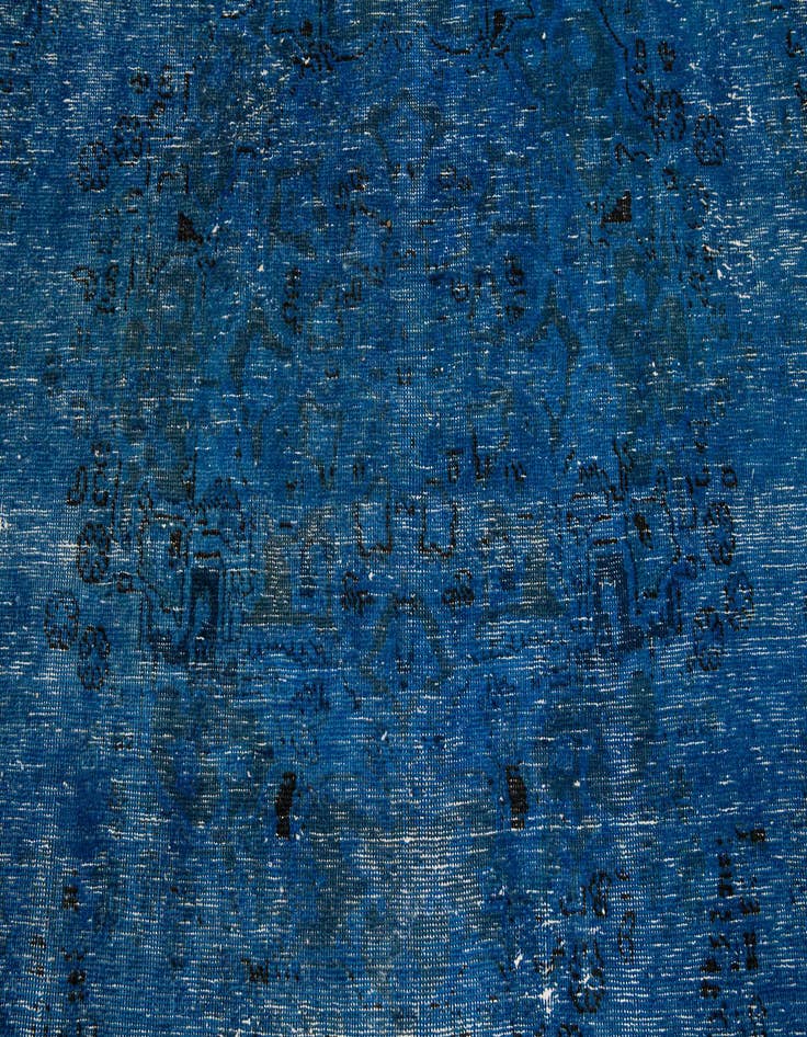 Detail image of 6' 2 x 9' 5  Hand Knotted Ultra Vintage Persian Wool Rug