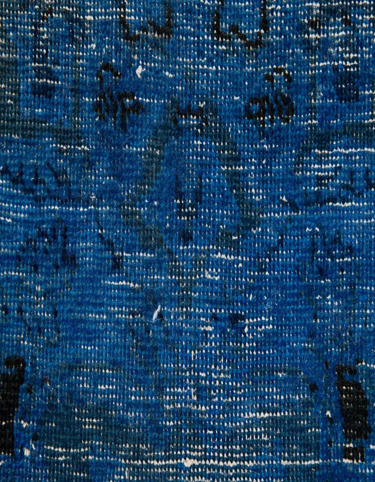 Detail image of 6' 2 x 9' 5  Hand Knotted Ultra Vintage Persian Wool Rug