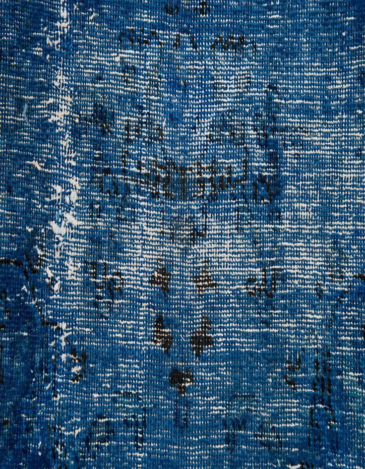 Detail image of 6' 2 x 9' 5  Hand Knotted Ultra Vintage Persian Wool Rug