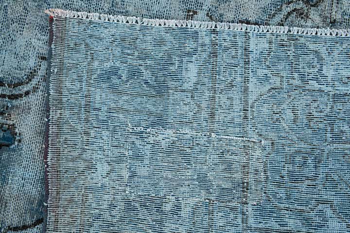 8' x 8' 10 Hand Knotted Ultra Vintage Persian Wool Rug