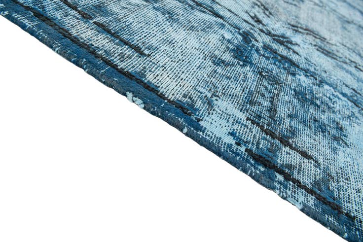 Detail image of 8' x 8' 10 Hand Knotted Ultra Vintage Persian Wool Rug