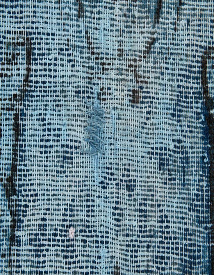 Detail image of 8' x 8' 10  Hand Knotted Ultra Vintage Persian Wool Rug