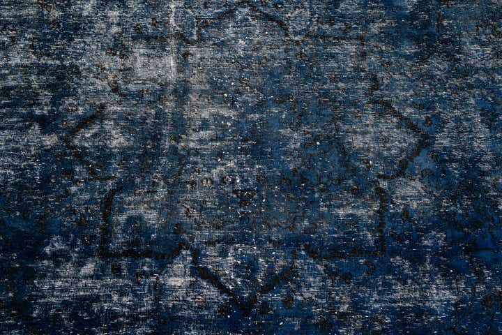 8' 2 x 12' 9 Hand Knotted Ultra Vintage Persian Wool Rug