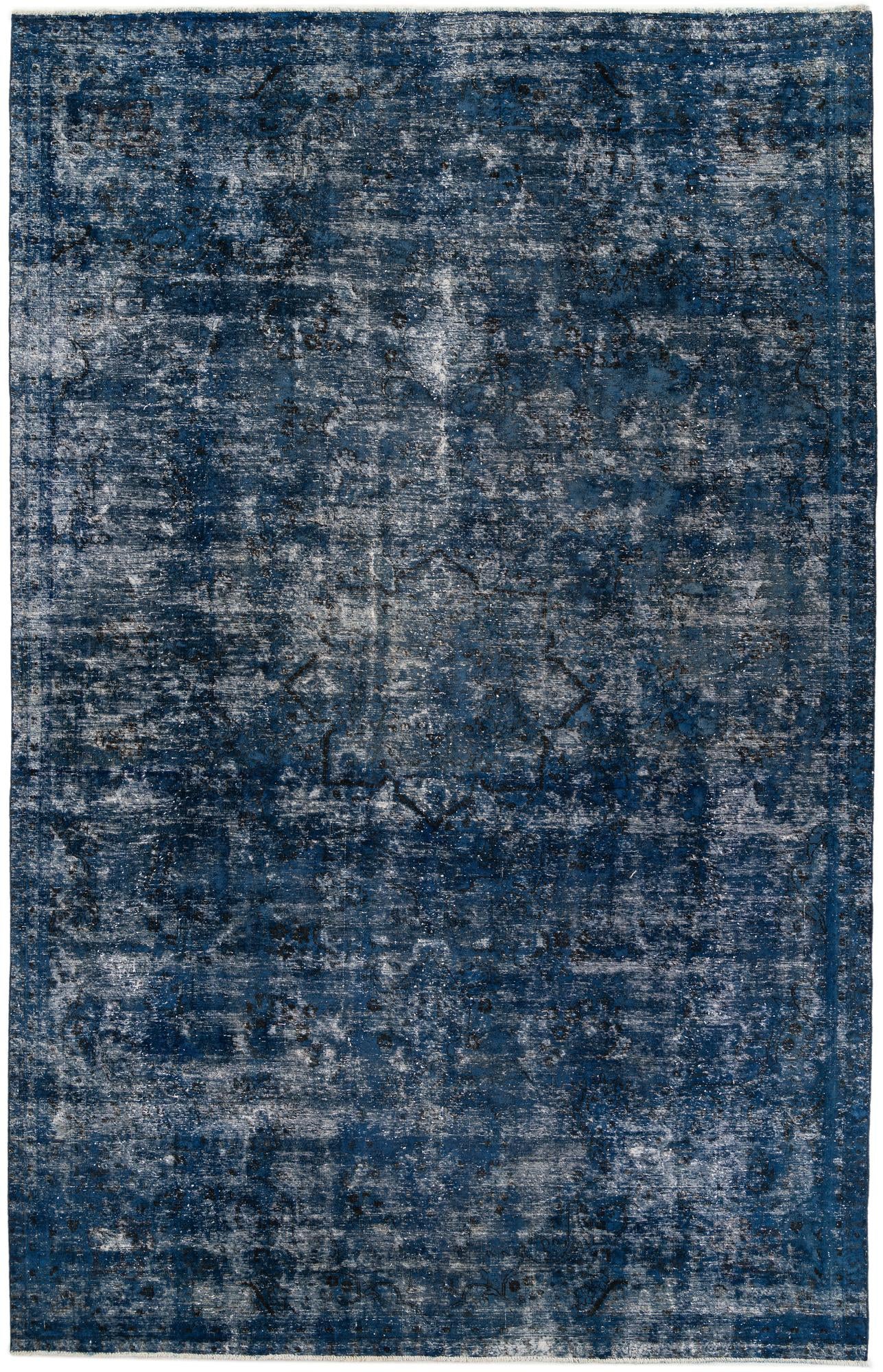8' 2 x 12' 9 Hand Knotted Ultra Vintage Persian Wool Rug