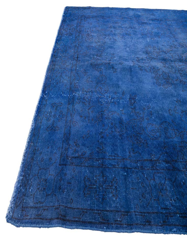 Detail image of 5' 9 x 9' 1  Hand Knotted Ultra Vintage Persian Wool Rug