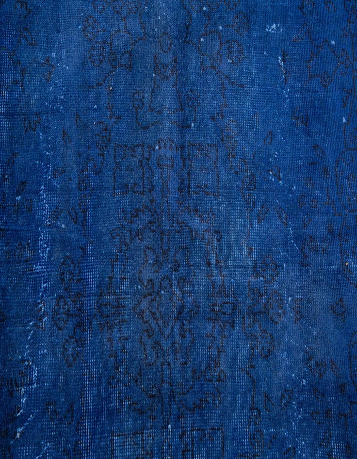 Detail image of 5' 9 x 9' 1  Hand Knotted Ultra Vintage Persian Wool Rug