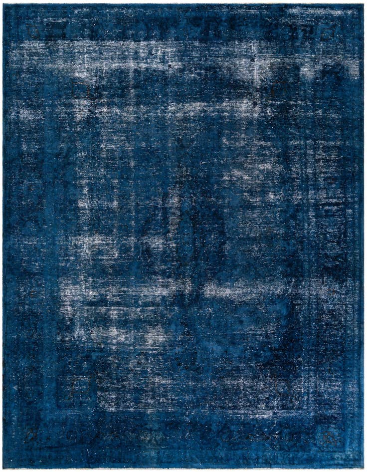 Detail image of 9' 5 x 11' 8 Hand Knotted Ultra Vintage Persian Wool Rug