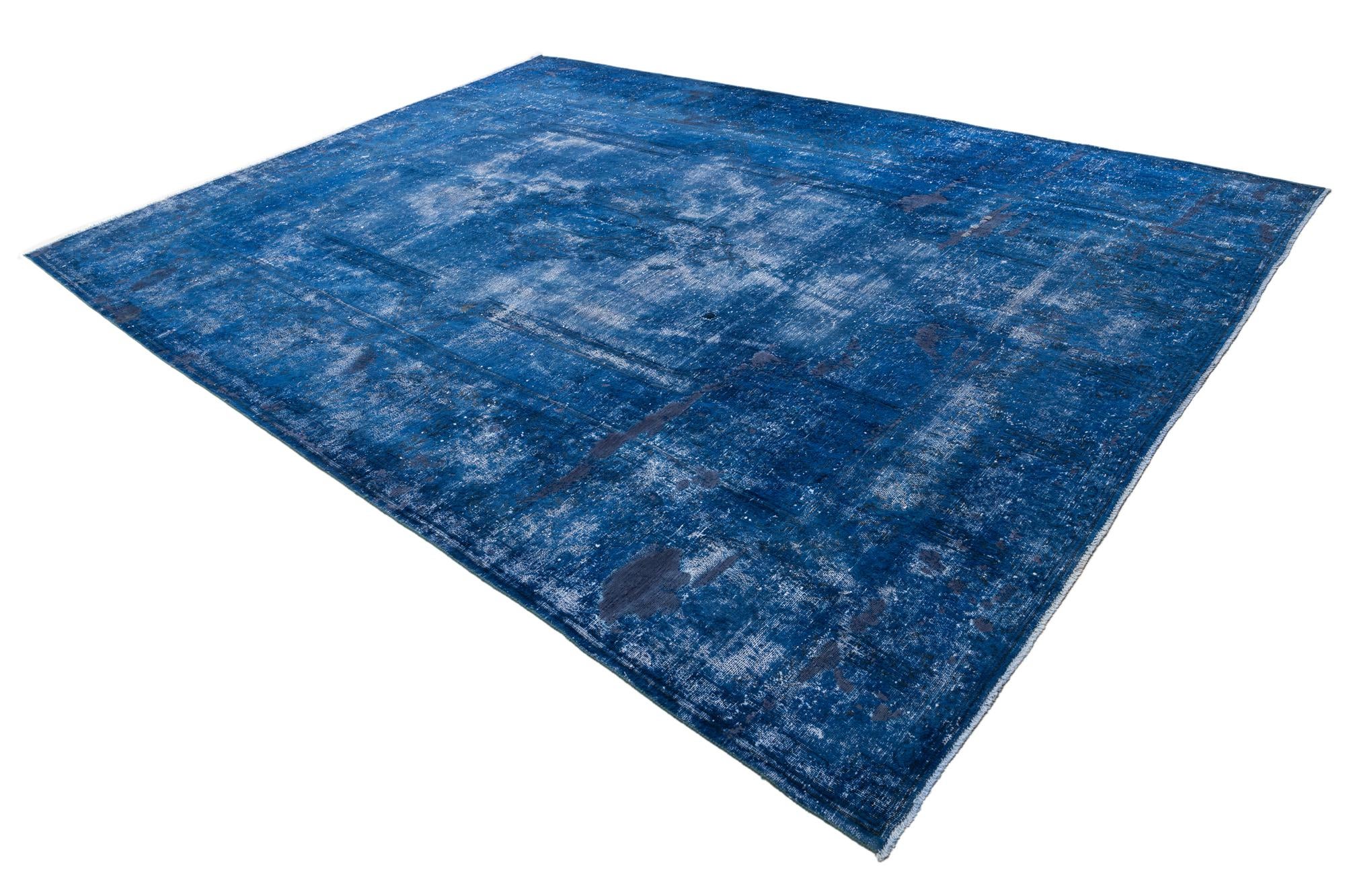 9' 9 x 13' 3 Hand Knotted Ultra Vintage Persian Wool Rug