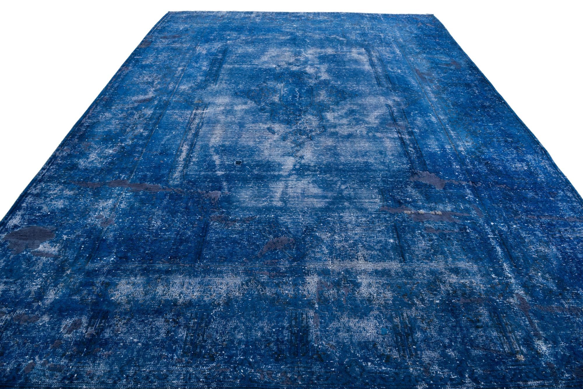 9' 9 x 13' 3 Hand Knotted Ultra Vintage Persian Wool Rug