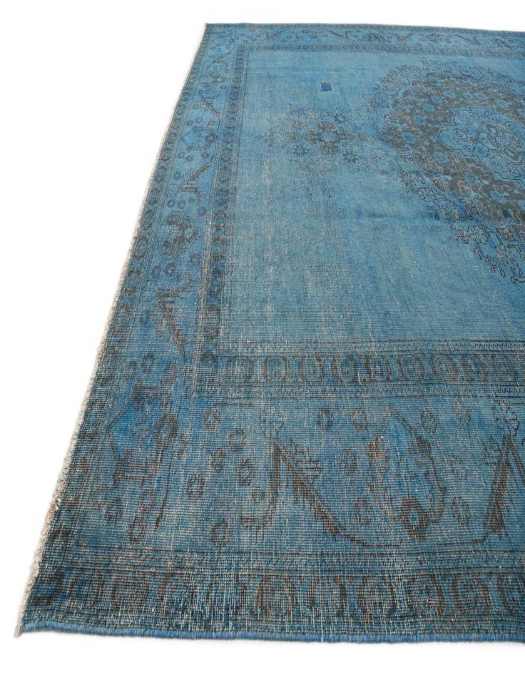 Detail image of 9' 7 x 12' 7 Hand Knotted Ultra Vintage Persian Wool Rug