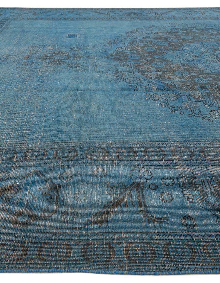 Detail image of 9' 7 x 12' 7 Hand Knotted Ultra Vintage Persian Wool Rug