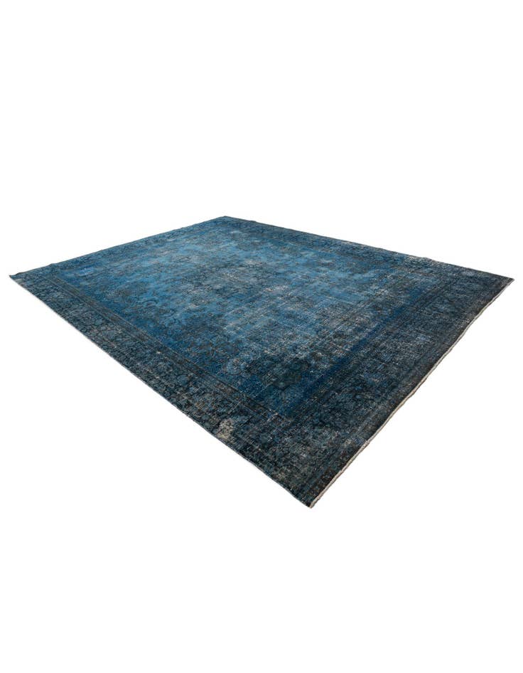 Detail image of 10' 10 x 13' 10 Hand Knotted Ultra Vintage Persian Wool Rug