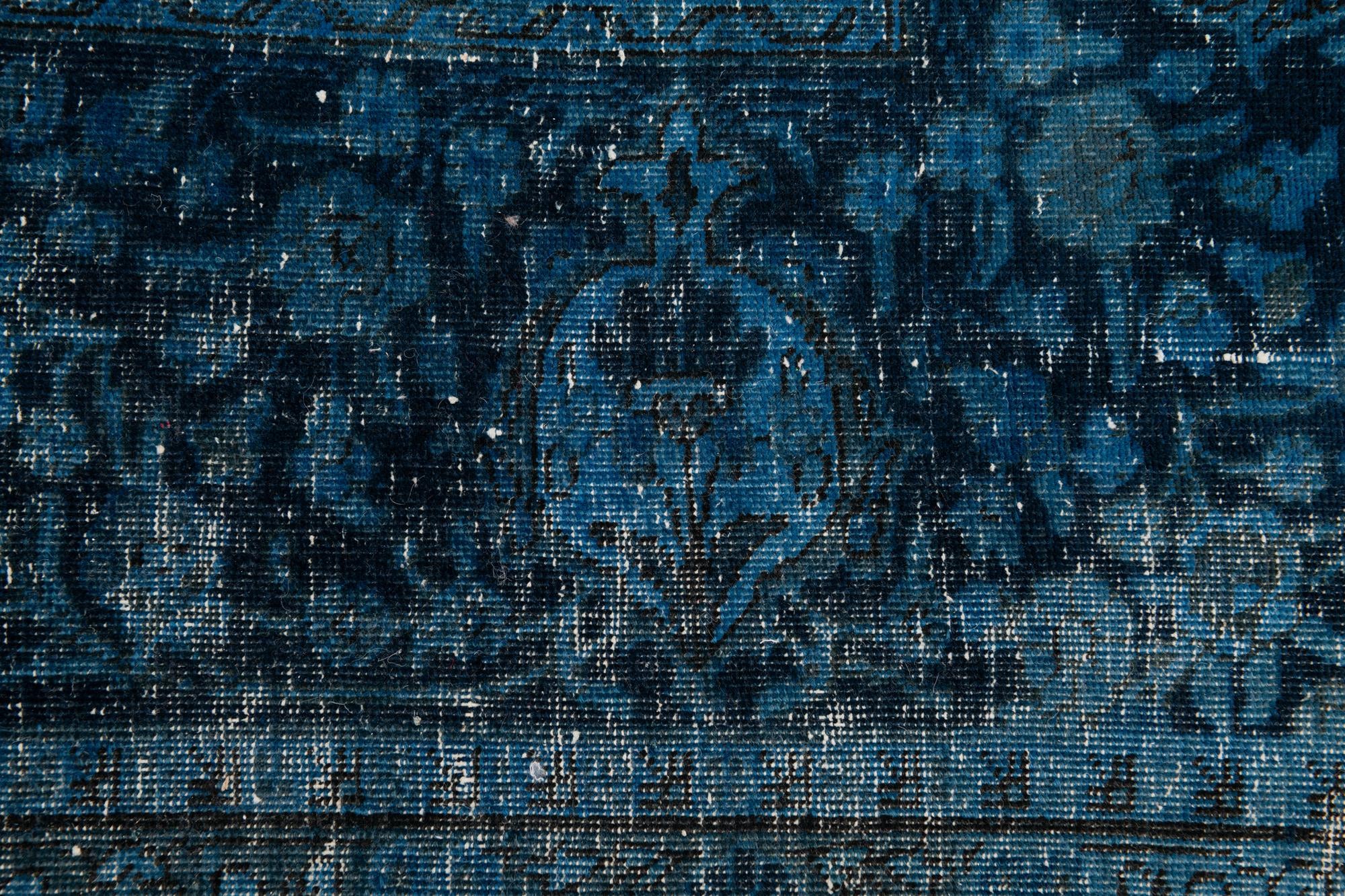 10' 10 x 13' 10 Hand Knotted Ultra Vintage Persian Wool Rug