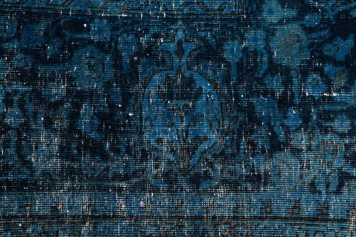 10' 10 x 13' 10 Hand Knotted Ultra Vintage Persian Wool Rug
