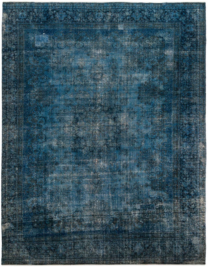  10' 10 x 13' 10  Hand Knotted Ultra Vintage Persian W...