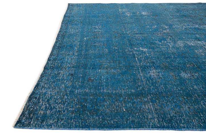 8' x 10' 3 Hand Knotted Ultra Vintage Persian Wool Rug