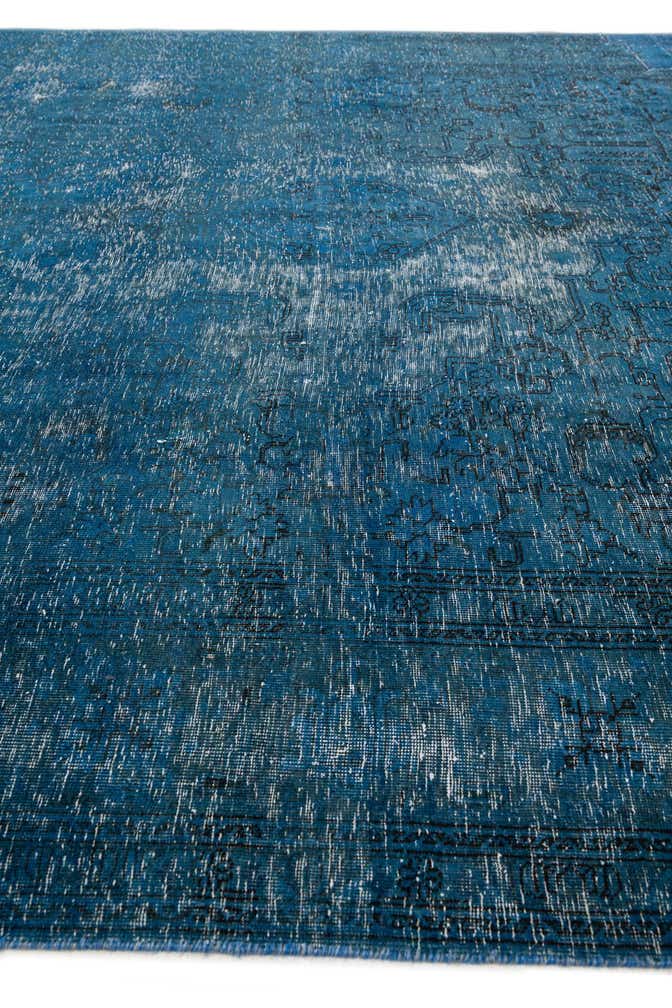 8' x 10' 3 Hand Knotted Ultra Vintage Persian Wool Rug