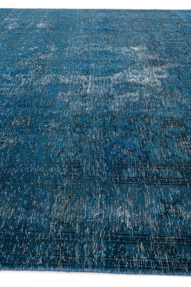 Detail image of 8' x 10' 3 Hand Knotted Ultra Vintage Persian Wool Rug