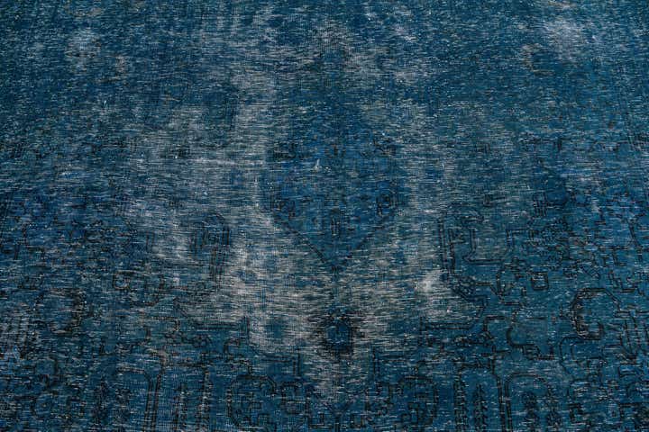 8' x 10' 3 Hand Knotted Ultra Vintage Persian Wool Rug