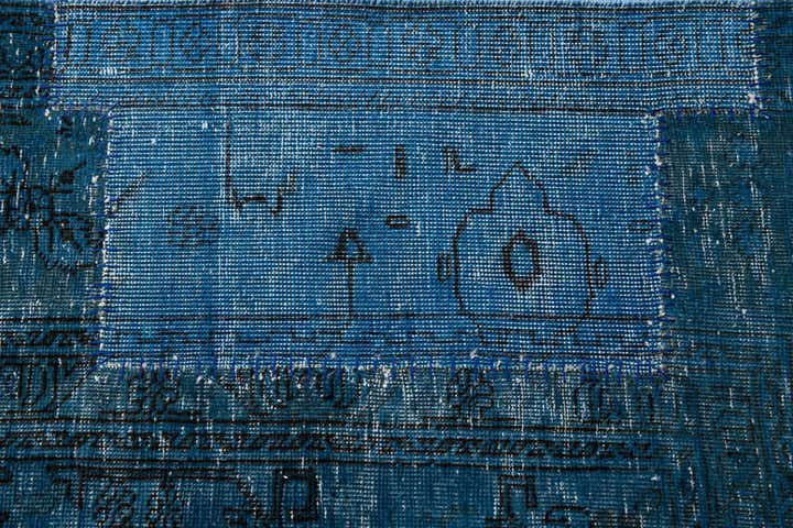 8' x 10' 3 Hand Knotted Ultra Vintage Persian Wool Rug