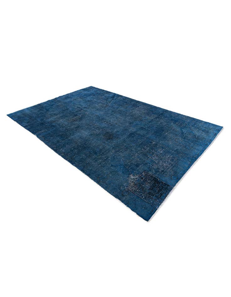 Detail image of 6' 3 x 9' 7 Hand Knotted Ultra Vintage Persian Wool Rug