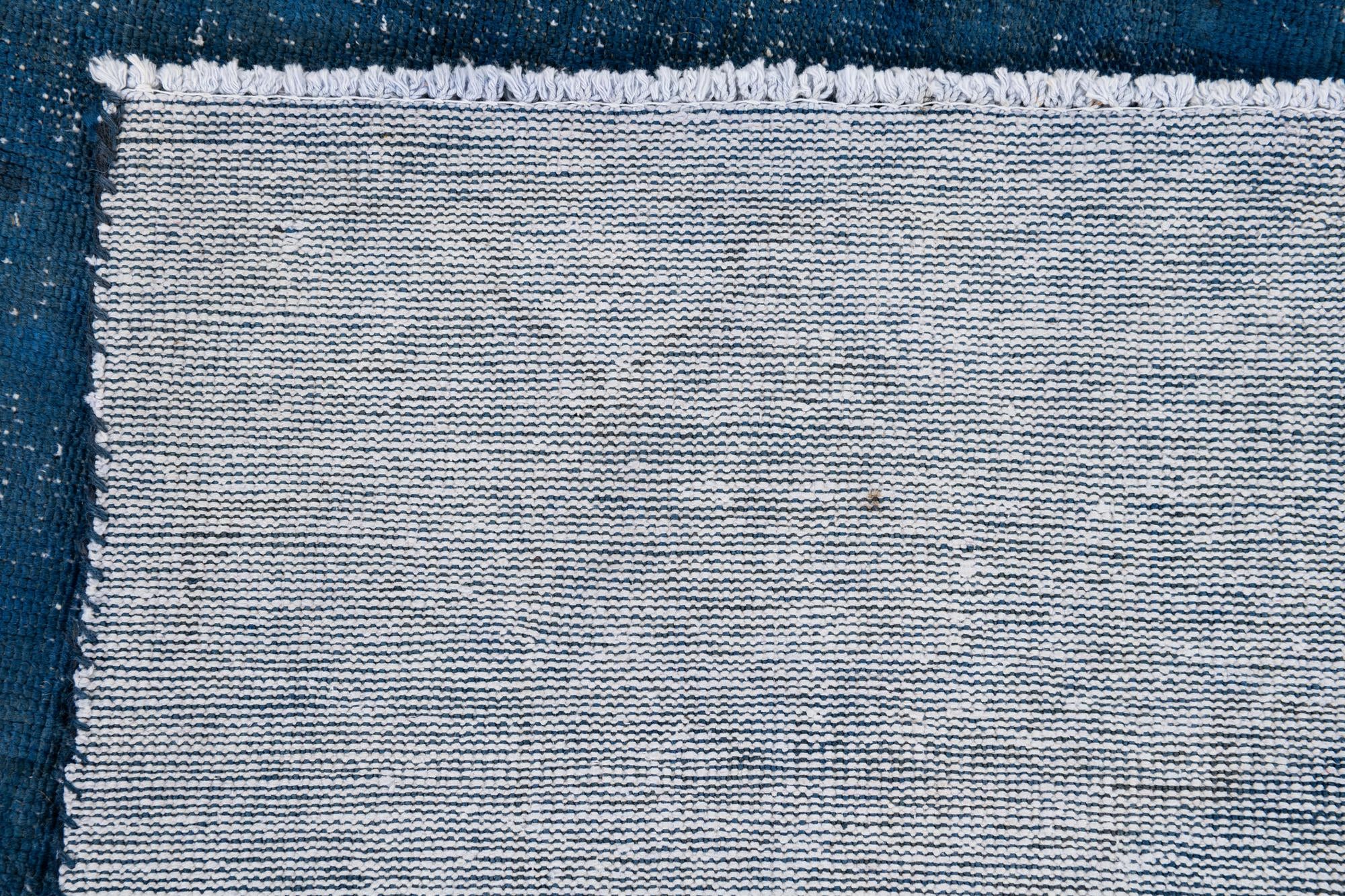 6' 3 x 9' 7 Hand Knotted Ultra Vintage Persian Wool Rug