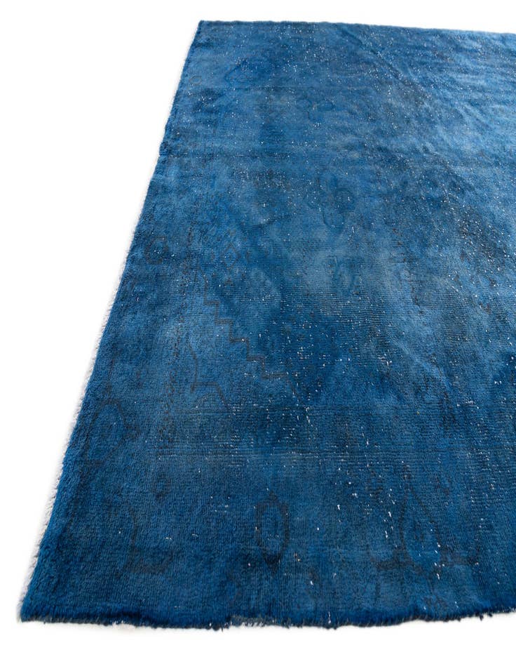 Detail image of 6' 3 x 9' 7  Hand Knotted Ultra Vintage Persian Wool Rug