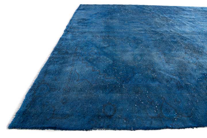 6' 3 x 9' 7 Hand Knotted Ultra Vintage Persian Wool Rug