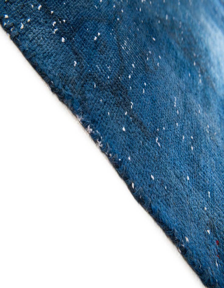 Detail image of 6' 3 x 9' 7  Hand Knotted Ultra Vintage Persian Wool Rug