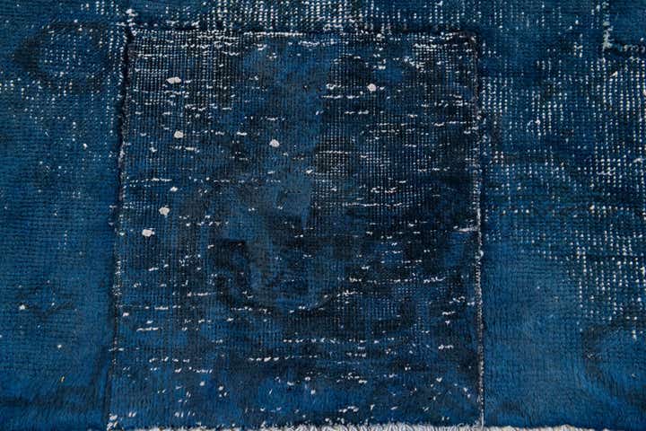 6' 3 x 9' 7 Hand Knotted Ultra Vintage Persian Wool Rug