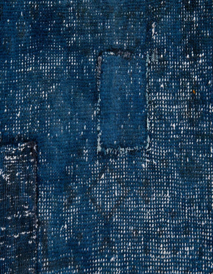 Detail image of 6' 3 x 9' 7  Hand Knotted Ultra Vintage Persian Wool Rug