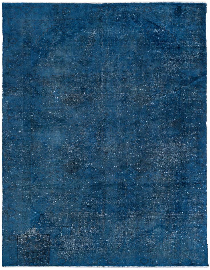 Detail image of 6' 3 x 9' 7 Hand Knotted Ultra Vintage Persian Wool Rug