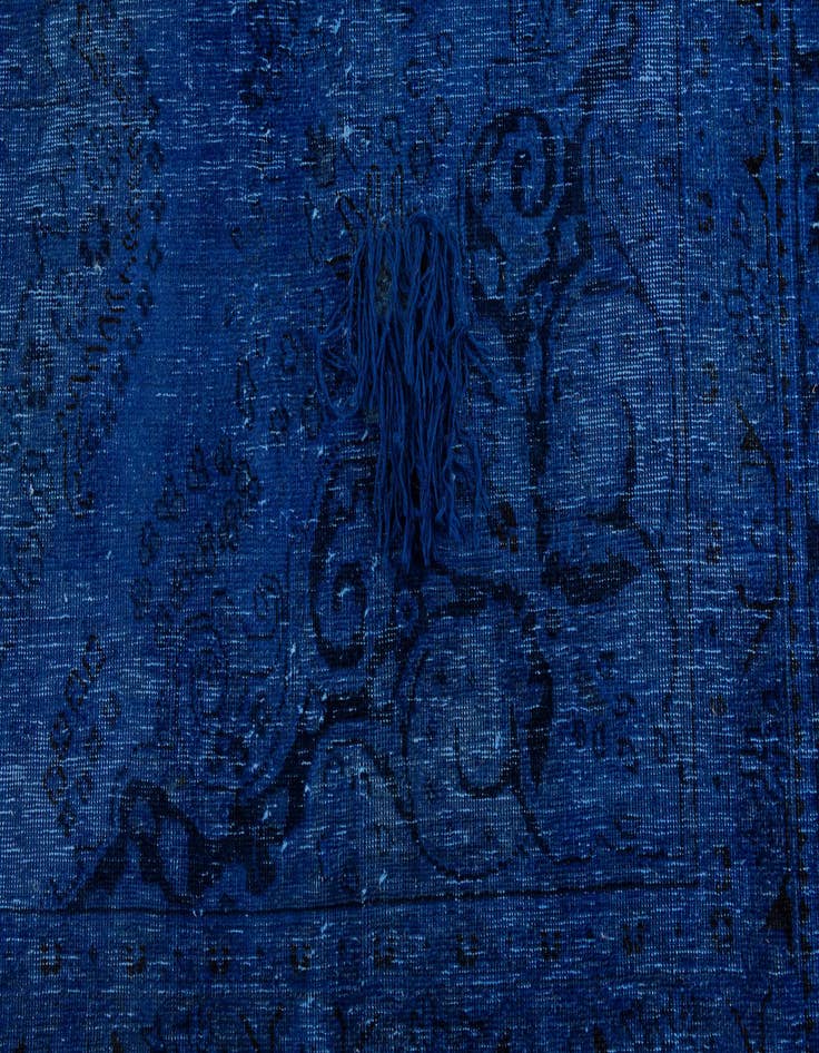 Detail image of 7' 8 x 10' 10  Hand Knotted Ultra Vintage Persian Wool Rug