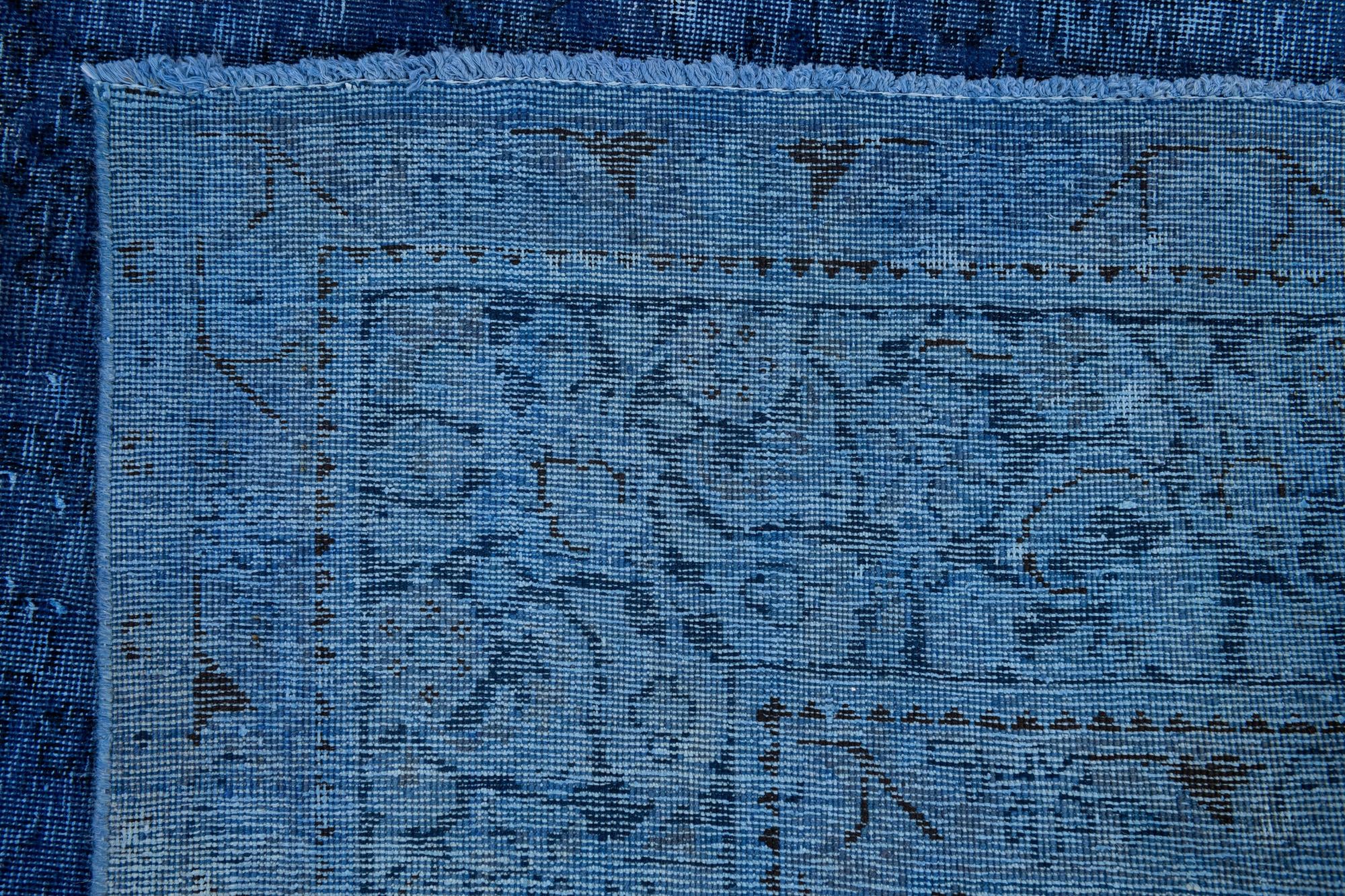7' 8 x 10' 10 Hand Knotted Ultra Vintage Persian Wool Rug