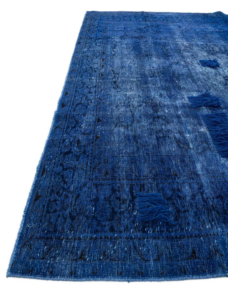 Detail image of 7' 8 x 10' 10  Hand Knotted Ultra Vintage Persian Wool Rug