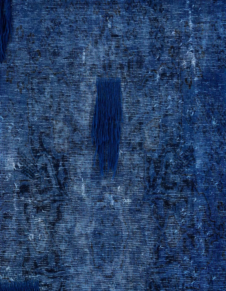 Detail image of 7' 8 x 10' 10  Hand Knotted Ultra Vintage Persian Wool Rug