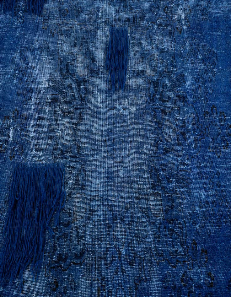 Detail image of 7' 8 x 10' 10  Hand Knotted Ultra Vintage Persian Wool Rug