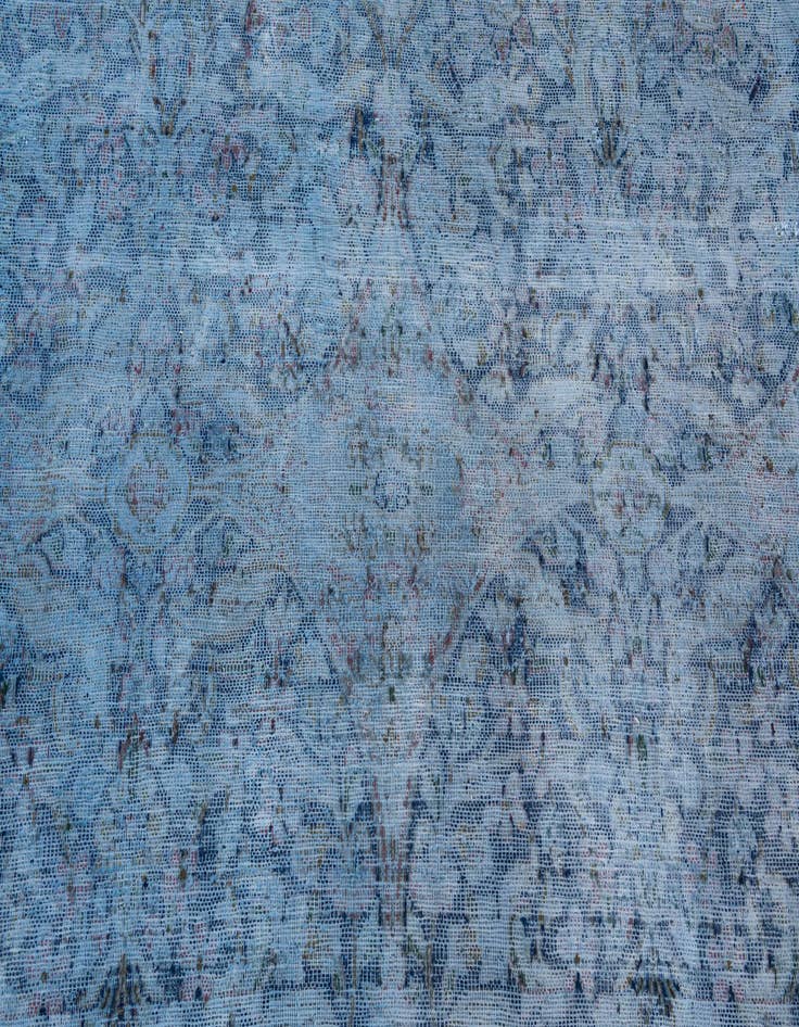 Detail image of 9' 7 x 12' 10  Hand Knotted Ultra Vintage Persian Wool Rug