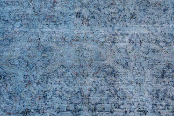 9' 7 x 12' 10 Hand Knotted Ultra Vintage Persian Wool Rug